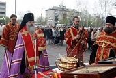 В Кургане освящен областной перинатальный центр