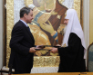 Подписание Соглашения о сотрудничестве между Русской Православной Церковью и Министерством культуры РФ