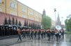 Возложение венка к могиле Неизвестного солдата у Кремлевской стены в канун Дня Победы