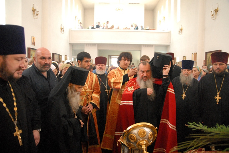 Поездка духовника Святейшего Патриарха Кирилла схиархимандрита Илия (Ноздрина) в Северную Осетию