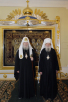 Встреча Святейшего Патриарха Алексия с митрополитом Лавром, 15 мая 2007 г.