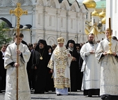 Слово Святейшего Патриарха Кирилла в праздник Вознесения Господня на Соборной площади Московского Кремля
