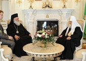 Братская беседа Святейшего Патриарха Кирилла и Блаженнейшего Архиепископа Афинского Иеронима