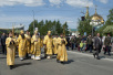 Крестный ход, посвященный Дню славянской письменности и культуры, в Новосибирске