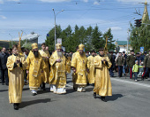 В Новосибирске прошел традиционный крестный ход, посвященный Дню славянской письменности и культуры