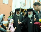 Блаженнейший Архиепископ Иероним посетил Антиохийское подворье в Москве
