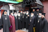 Блаженнейший Архиепископ Иероним посетил Иерусалимское подворье в Москве