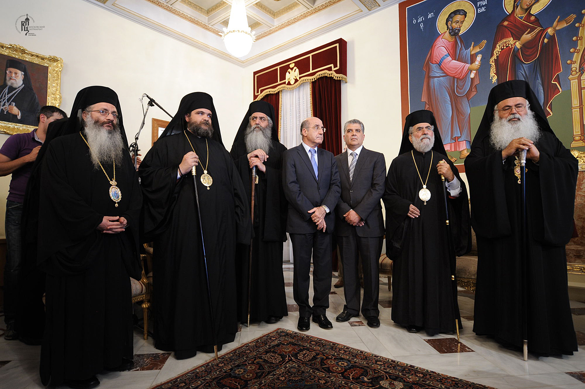 Первосвятительский визит в Кипрскую Православную Церковь. Торжественное заседание Священного Синода Кипрской Церкви