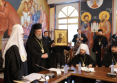 Святіший Патріарх Кирил взяв участь в урочистому засіданні Священного Синоду Кіпрської Православної Церкви