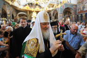 Під час візиту до Кіпрської Церкви Святіший Патріарх Кирил відвідав Константійську митрополію