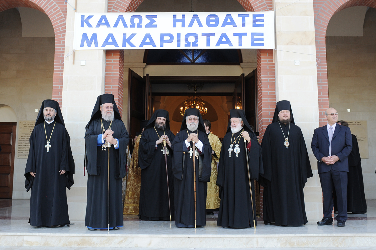 Первосвятительський візит до Кіпрської Православної Церкви. Літургія в храмі Святої Софії Премудрості Божої у столиці Кіпру