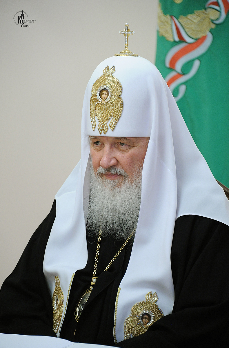 Встреча Святейшего Патриарха Кирилла с делегацией Центрального духовного управления мусульман России