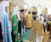 Predica Preafericitului Patriarh Kiril în duminica Tuturor sfinţilor, care au strălucit în pământul Rusiei, ţinută în biserica nou sfinţită în cinstea sfântului cneaz Igor de Cernigov în Peredelkino