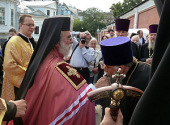 Делегація Кіпрської Православної Церкви взяла участь у святковому богослужінні в Зачатівському монастирі