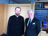 Представитель Московского Патриархата при Совете Европы встретился с председателем Европейского суда по правам человека