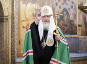 Святейший Патриарх Кирилл: Церковь всегда была первой целью для тех, кто стремился разрушить страну