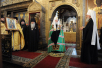 Патриаршее служение в день памяти святителя Иова, патриарха Московского, в Успенском соборе Московского Кремля