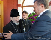 Блаженнейший митрополит Киевский и всея Украины Владимир встретился с Президентом Украины В.Ф. Януковичем