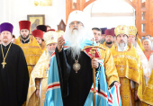 Митрополит Филарет возглавил торжества по случаю 400-летия Петропавловского собора в Минске