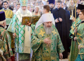 Arhiepiscopii Anastasie de Kazani şi Ioan de Belgorod, episcopii Iosif de Ivanovo-Voznesensk şi Kiril de Stavropol au fost ridicaţi în treapta de mitropolit