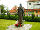 В Калининграде освящен памятник преподобному Герасиму Болдинскому