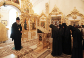 В Ильин день Предстоятель Русской Церкви совершил Божественную литургию в домовом храме Патриаршей резиденции в Переделкине