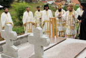 Епископ Орский Ириней принял участие в перезахоронении останков трех архиереев Горнокарловацкой епархии Сербского Патриархата