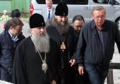 Управляющий делами Московской Патриархии посетил Архангельскую митрополию