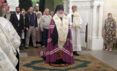 В праздник Преображения Господня архиепископ Истринский Арсений возглавил богослужения в Храме Христа Спасителя в Москве