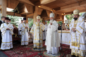 Предстоятелі Руської та Польської Православних Церков звершили богослужіння на горі Грабарці в день Преображення Господнього