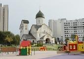 Освящение храма при Федеральном научно-клиническом центре детской гематологии, онкологии и иммунологии в Москве
