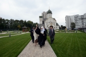 Preafericitul Patriarh Kiril a sfinţit biserica pe lângă Centrul ştiinţifico-clinic federal de hematologie, oncologie şi imunologie pentru copii