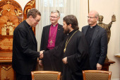 Председатель Отдела внешних церковных связей Московского Патриархата встретился с делегацией Евангелическо-Лютеранской церкви Финляндии