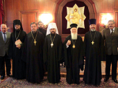 Președintele Departamentului pentru relații externe bisericești al Patriarhiei Moscovei s-a întâlnit cu Preafericitul Patriarh al Constantinopolului Bartolomeu