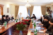 В Киеве состоялось очередное заседание Священного Синода Украинской Православной Церкви