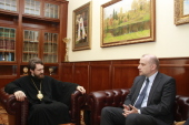 Președintele Departamentului pentru relații externe bisericești al Patriarhiei Moscovei s-a întâlnit cu ambasadorul Estoniei în Rusia