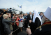 Vizita Patriarhului în Estonia. Sosirea la Tallinn