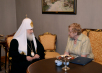Vizita Patriarhului în Estonia. Întâlnirea cu speakerul Parlamentului Republicii Estonia Ene Ergma