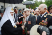 Vizita Patriarhului în Estonia. Depunerea coroanei de flori la monumentul „Soldatul de bronz” în Tallinn