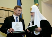 Vizita Patriarhului în Estonia. Întâlnirea cu prim-ministrul Republicii Estonia Andrus Ansip
