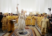 Святіший Патріарх Кирил освятив храм у районі Ласнамяе м. Таллінна