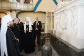 Состоялась встреча Святейшего Патриарха Кирилла с архиепископом Евангелическо-Лютеранской церкви Эстонии Андресом Пыдером