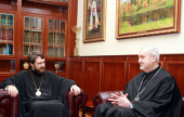 Митрополит Волоколамский Иларион встретился с президентом и генеральным секретарем Конференции европейских церквей