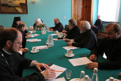 Митрополит Санкт-Петербургский и Ладожский Владимир возглавил заседание епархиального совета