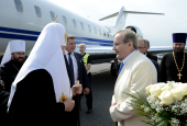 Начался Первосвятительский визит Святейшего Патриарха Кирилла в Эстонию