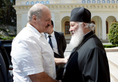 Зустріч Святішого Патріарха Кирила з Президентом Республіки Білорусь О.Г. Лукашенком