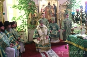 Епископ Выборгский и Приозерский Игнатий возглавил торжества в честь преподобного Арсения Коневского