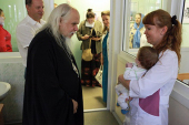 Председатель Синодального отдела по церковной благотворительности посетил 7-й Дом ребенка Москвы для ВИЧ-инфицированных детей