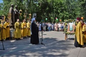 В Новосибирске прошел молодежный крестный ход, посвященный Дню семьи, любви и верности