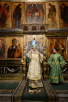 Патриаршее служение в Троице-Сергиевой лавре в канун дня памяти преподобного Сергия Радонежского